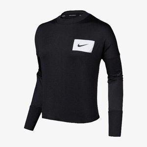 [나이키] 여성 드라이 핏 미드 레이어 레벨 크루 탑 BV7734-010