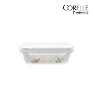 [코렐코디네이츠] 목련 직사각밀폐 찬통 400ml 2p