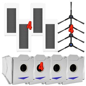 [호환] 에코백스 N30 Pro Omni 프로 옴니 올인원 로봇청소기 필터 먼지봉투 사이드브러쉬