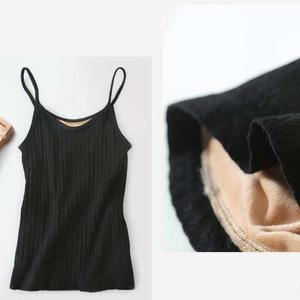 [LF7M4QR6_56]겨울 기모 끈나시 발열 레이어드