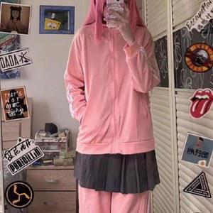 봇치더락 코스프레 의상 져지 코스튬 가발 히토리 고토 세트