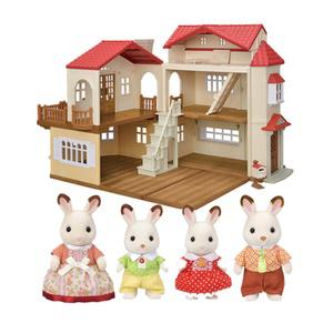 5756 5655 실바니안패밀리 비밀다락방이 있는 불이들어오는이층집 스페셜세트 / 실바니안