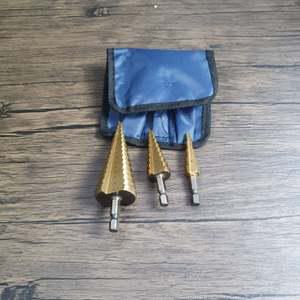 스텐 목재 홀 확장 HSS 스텝 드릴 비트 3종 세트