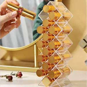 아크릴 립스틱 보관함 정리함/매니큐어/화장품/메이크업/메니큐어/진열대/정리대/화장대/케이스/수납함