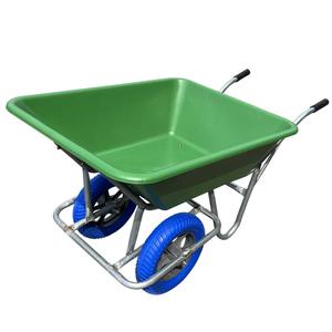 두발수레 이륜차 녹색캡 발포바퀴 / 농업용 농사용 운반 손수레 구르마 구루마