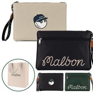 [백화점정품] 말본골프 25년 버킷 클러치 백 + 선물용 쇼핑백