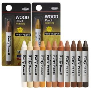 [QN162943_56]DIY 우드펜슬 마루가구 흠집보수 11종