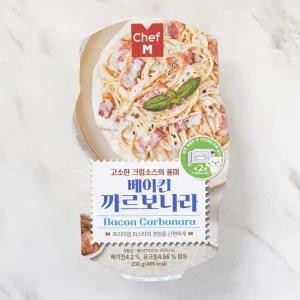 쉐프엠 베이컨 까르보나라 230g