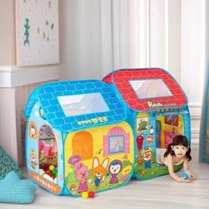 뽀로로 더블하우스 볼텐트 볼풀공 놀이집 아기방 꾸미기 2단 어린이 미니풀장 키즈하우스