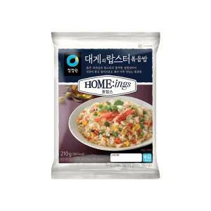 청정원 호밍스 대게와 랍스터 볶음밥 210g 10개