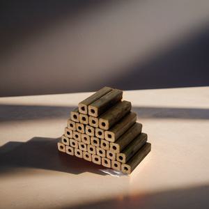 압축 장작 네모 화목난로 불멍 장작 땔감 20Kg