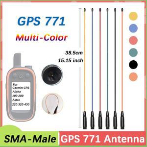 GPS 771 안테나 가민 알파 채찍 소프트 에어리얼 SMA 수 멀티 컬러 15.15 인치 100 아스트로