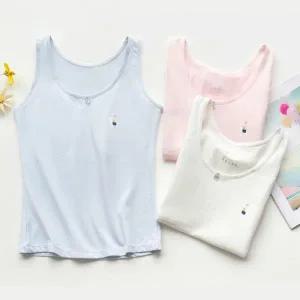 [보리보리/엠에스키즈]아이러브유 주니어 런닝형 브라(1단계)/나시브라