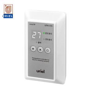 우리엘 UTH-173 전기 난방필름 판넬 매립 노출형 온도조절기 4kW