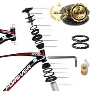 산악 자전거 포크 레이스웨이 어린이 단일 속도 헤드 보울 그룹 핸들 바 베어링 스택 부품