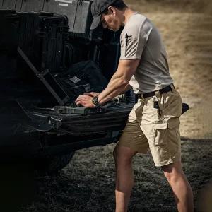 CQR 커세어 쿨링 멀티카고 반바지 TSP640