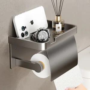 선반 휴지걸이 무타공 화장실 욕실 화장지걸이
