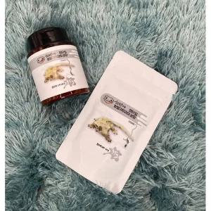 한방애 크레스티드게코 귀뚜라미 가루 분말 도마뱀 먹이 크레 사료 양서류 거북이 단백질