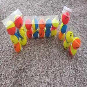 골프공 스릭슨 Q-STAR 디바이드 혼합컬러 3피스 로스트볼 10구 (투명케...