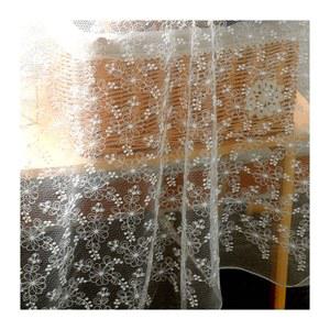 웨딩드레스 원단 화이트 레이스 하이 액세서리용 수용 바느질 아이보리화이트