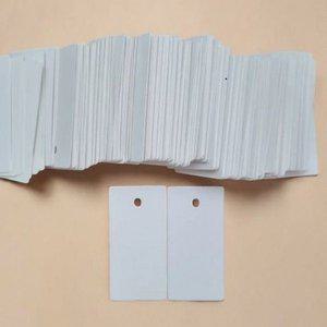 소형 3x5cm 캐주얼 의류 네임택 필수템 (100매) 태그 (WFI0U7O)