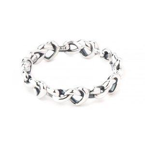 [판도라] 198018 노티드 하트 링 반지