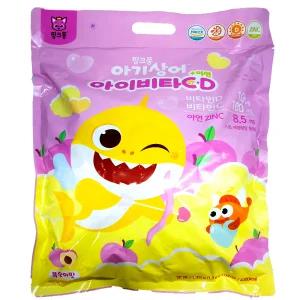 핑크퐁 아기상어 아이비타 C D 아연 1000정 벌크 대용량 키즈 어린이 유아 캐릭터 비타민 사탕 캔디