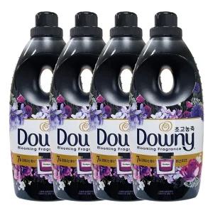 다우니 향수 컬렉션 초고농축 섬유유연제 미스티크 1L 4개