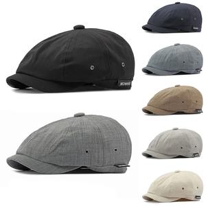 빵모자 브랜드 면 Boinas 가을 아티스트 캡 바이저 모자 개츠비 남녀공용 화가 여름 뉴