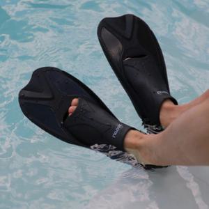 수올리 스노쿨링 숏핀 남성 오리발 수영 추천 블랙 L