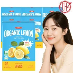 로하 데일리 유기농 레몬즙 14포 X 6개 NFC 100% 착즙 레몬수 원액
