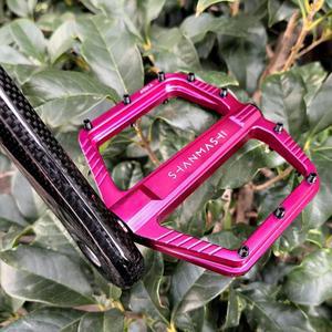 SHANMASHI 산악 자전거 페달 2024New CNC 알루미늄 합금 경량 베어링 Mtb 클리트 연마 처리