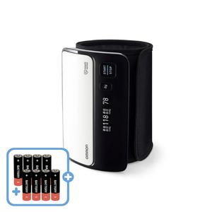 [건전지 8개구성] 오므론 HEM-7600T 가정용 자동전자혈압계 혈압측정기