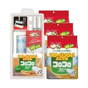 고로고로 테이프크리너 멀티 밀대형 160mm 클린업 세트 (롱밀대+전용거치대+리필 10P)