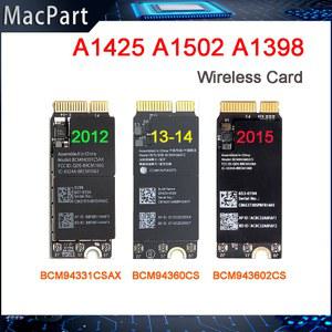 PRO A1398 A1425 WIFI 2013 기존 카드 와이파이 BCM94331CSAX 공항 BCM용 2012 2014 2015 943602 BCM94360CS CS A1502
