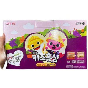 키즈홍삼 사과당근포도야채 100ml x20입 e64306