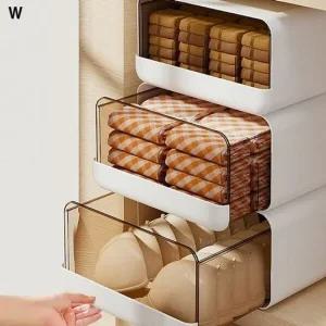 룸앤 슬라이딩 코튼 서랍함 대형 1칸 서랍함 양말정리 정리서랍 수납함 소품정리 속옷정리