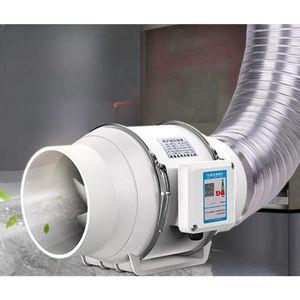 산업용 배기팬 소형 단일 3인치 닥트 시로코팬 튜브 업소용
