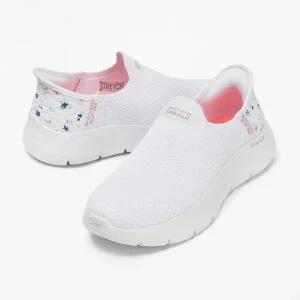 [스케쳐스] 운동화 고워크 플렉스 여성 슬립온 화이트 124822WHT