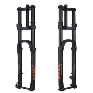 볼라니 27.5/29인치 자전거 서스펜션 포크 34mm 스탠션 1-1/8인치 스트레이트/테이퍼 스티어 더블 숄더 스루 액슬 부스트 15 * 110mm MTB 에어 175mm 여행