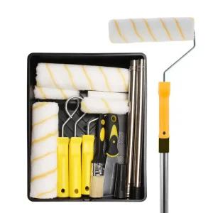 ITL 페인트 롤러 세트 페인팅 도구 셀프 도장 리필 핸들 붓 트레이 부자재 3단 연장봉 롤러봉 스크래퍼 리폼 외벽 보수 사무실 스펀지 7P 8P 11P