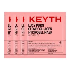 키스 루시 PDRN 피디알엔 글로우 콜라겐 하이드로겔 마스크팩 4매