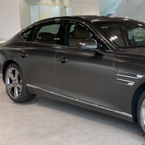 제네시스G80 RG3 블랙다이아몬드 썬바이저 6P 윈도우바이져 빗물받이