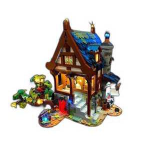 레고 중세 블랙스미스 중세 제품 대장장이 시간여행 대장간