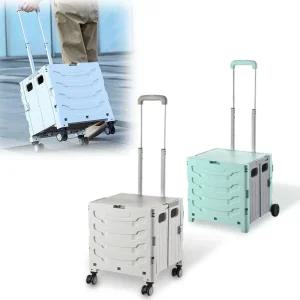 접이식 폴딩카트 쇼핑 캠핑 핸드카트 휴대용 손수레/카트 핸드 장바구니 캐리어 시장 폴딩 케리어