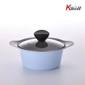 키친웰 벨로스 세라믹코팅 양수냄비 16cm