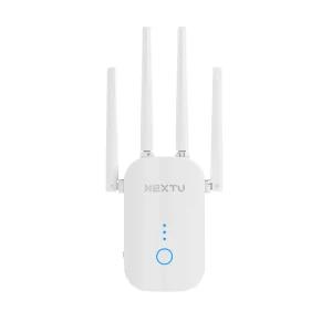 11ac 1200Mbps 2.4G,5G 듀얼밴드 와이파이 확장 리피터 NEXT-1204AC-AP