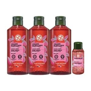 샤인 비니거 위드 라즈베리 비니거 린싱 로션 덜 헤어 400ml 3통+50ml 1통