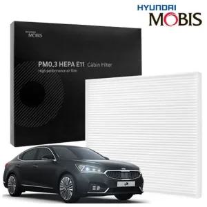 현대모비스 올뉴K7 에어컨필터 PM0.3 E11