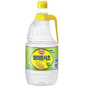 오뚜기 화이트식초 백식초 1800ml 빨래 세탁 청소용 세탁용 대용량